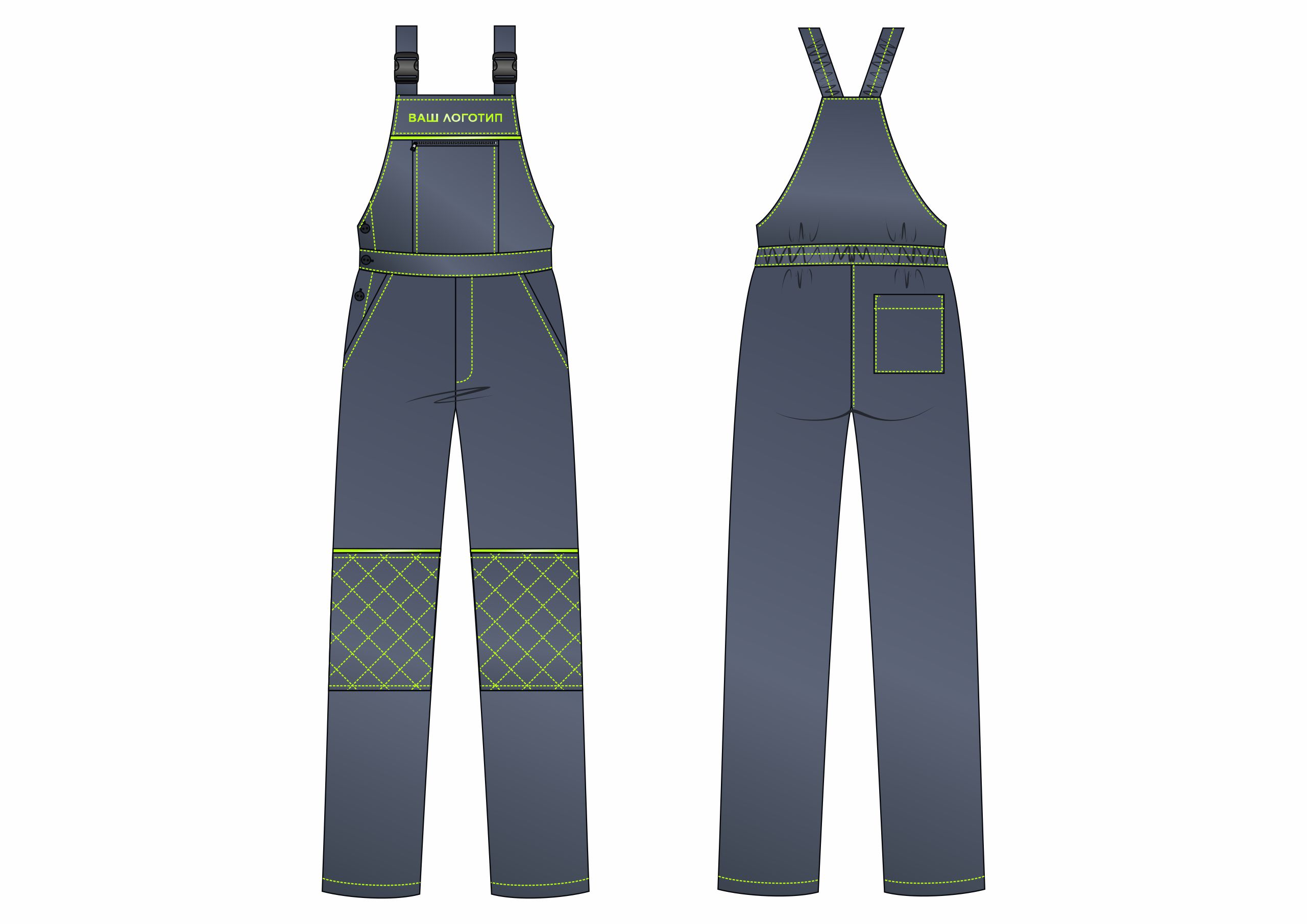 Рабочий комбинезон для автомехаников